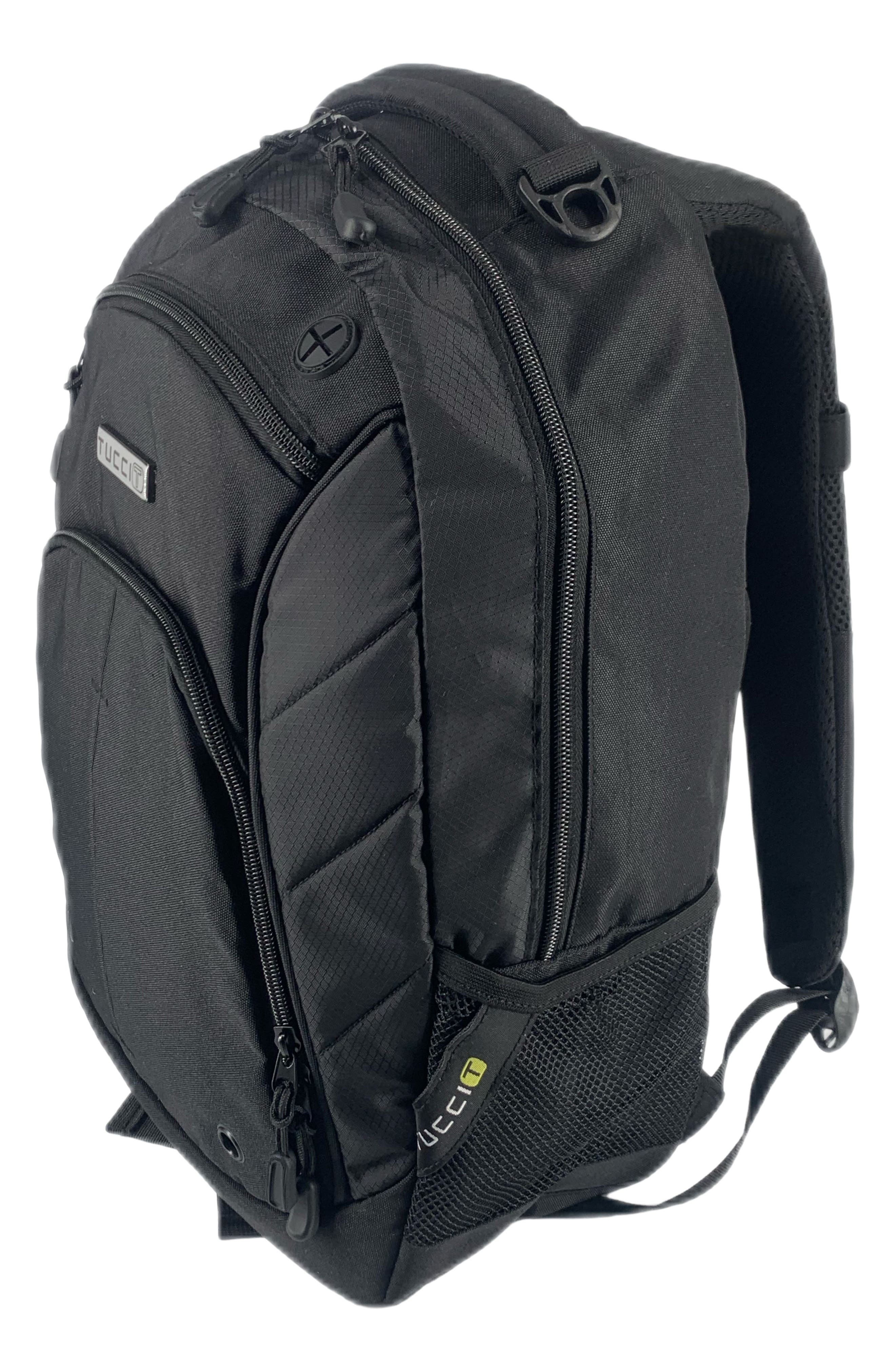 Cyclist Backpack, Alternate, color, BLACK
