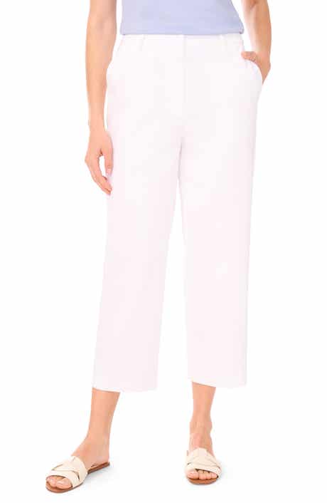 Halogen® High Waist Straight Leg Pants