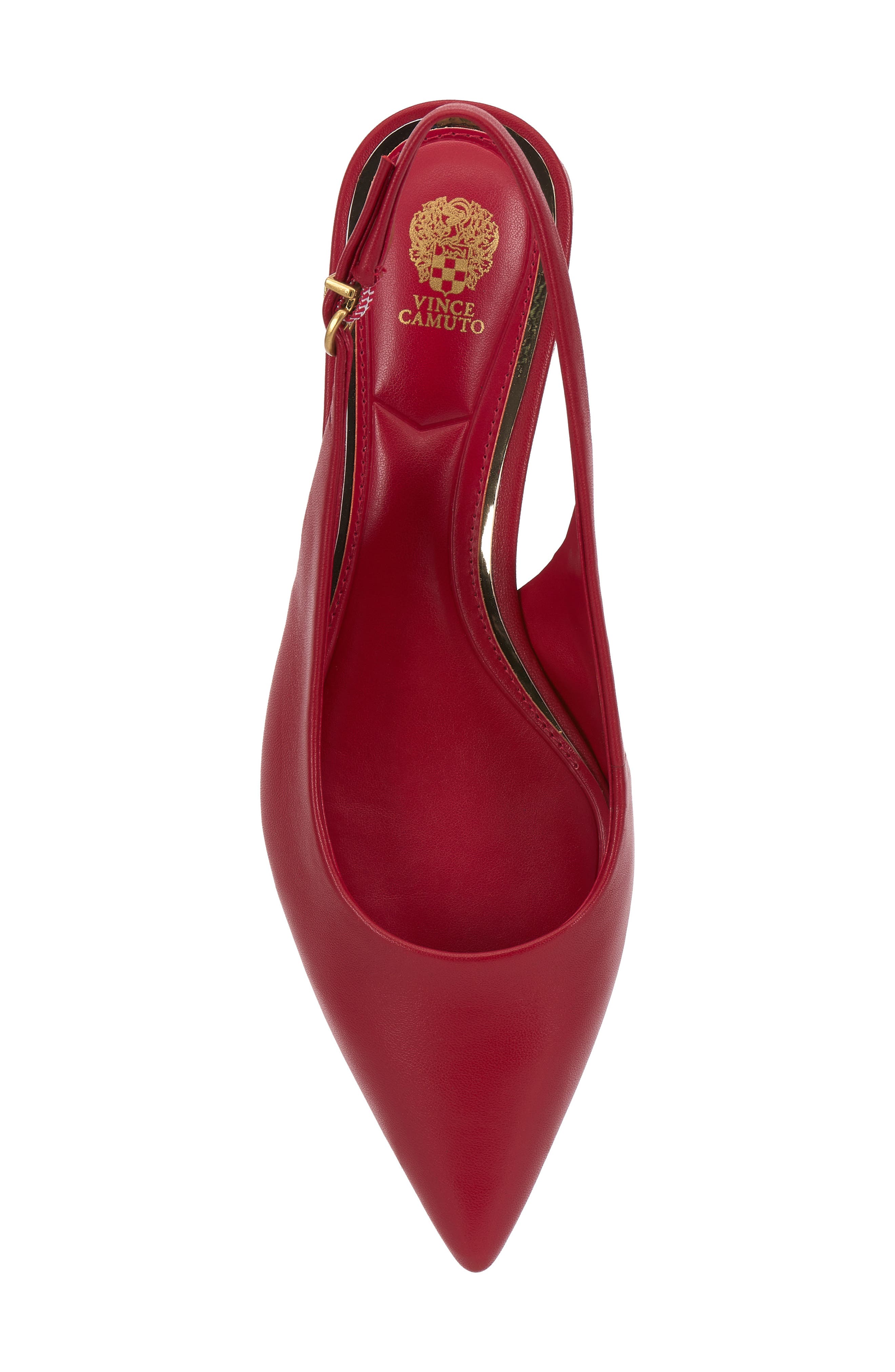 Valiey Slingback Flat, Alternate, color, FLAME