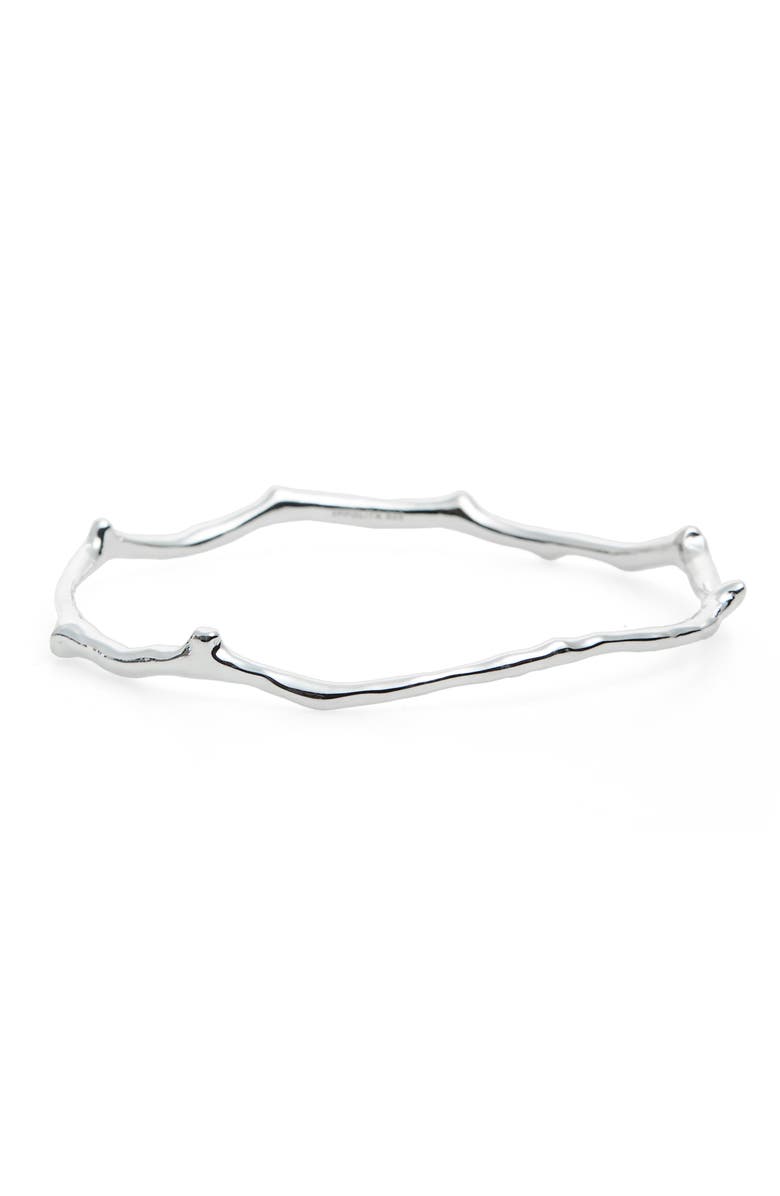 Ippolita Classico Sterling Silver Branch Bangle, Main, color,