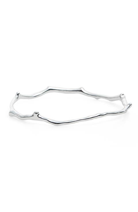 Classico Sterling Silver Branch Bangle