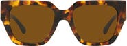 Versace 53mm Square Sunglasses