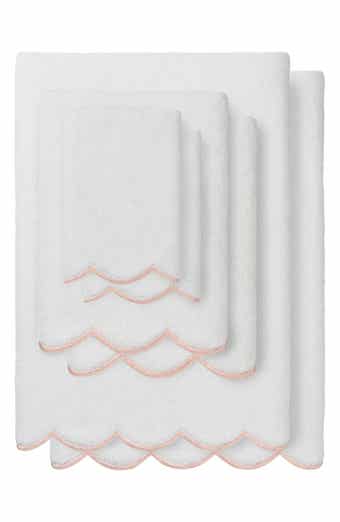 Adornia Scallop 6-Piece Towel Set