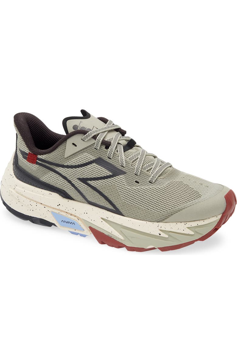 Diadora Sestriere XT 2 Trail Running Shoe, Main, color, Abbey Stone/ Black