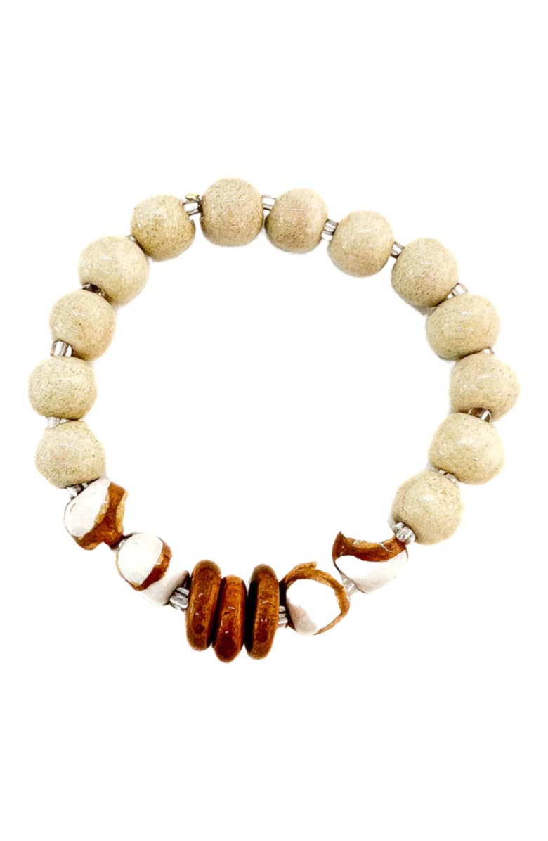 Kazuri Earth Collection - Mamburi Bracelet, Main, color, Multi