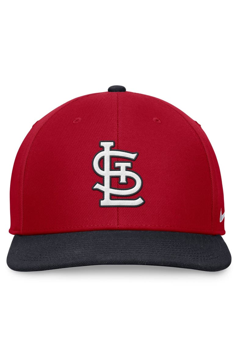 Men's Nike Red/Navy St. Louis Cardinals Evergreen Two-Tone Snapback Hat, Alternate, color, Red