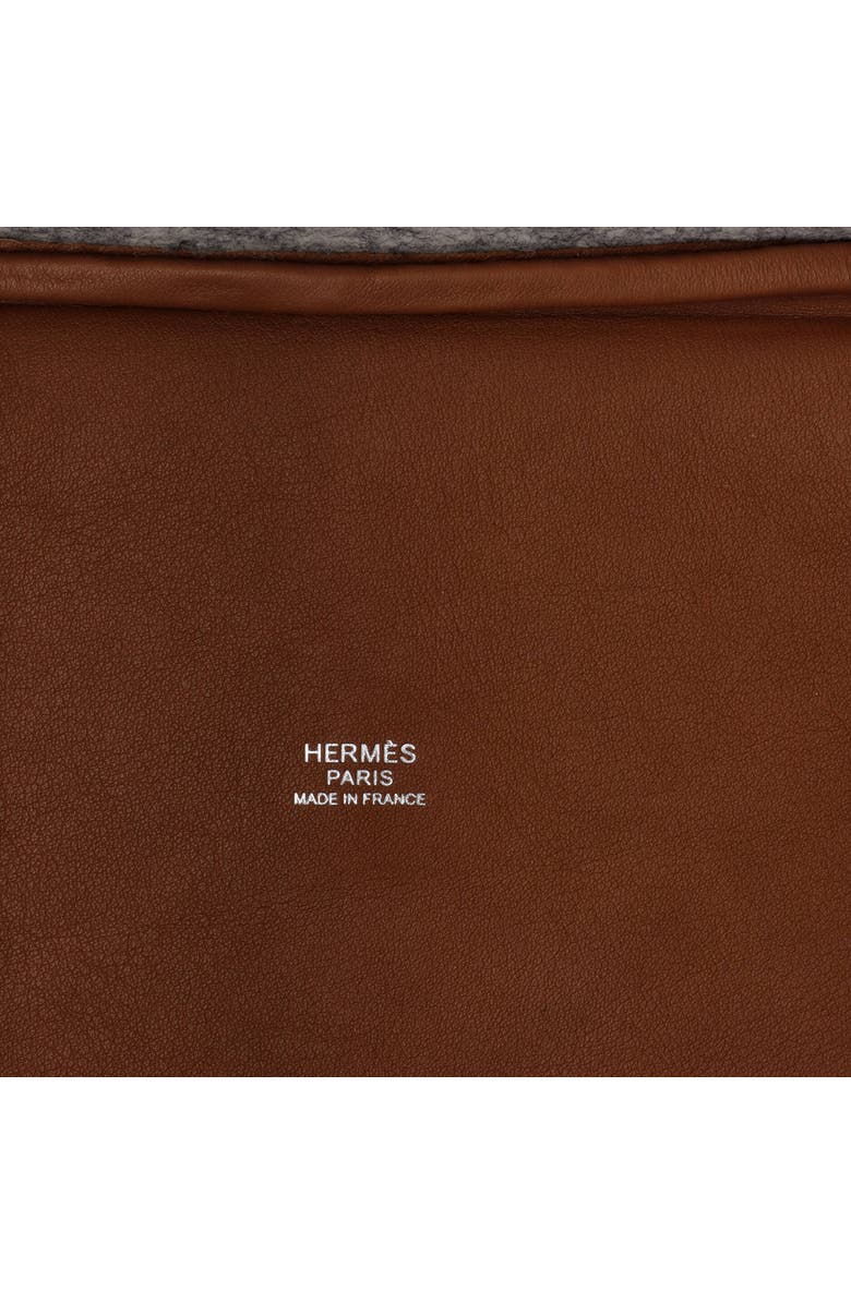 Pre-Owned Hermes Picotin Lock Bag Felt with Leather PM, Alternate, color, Gris Clair
