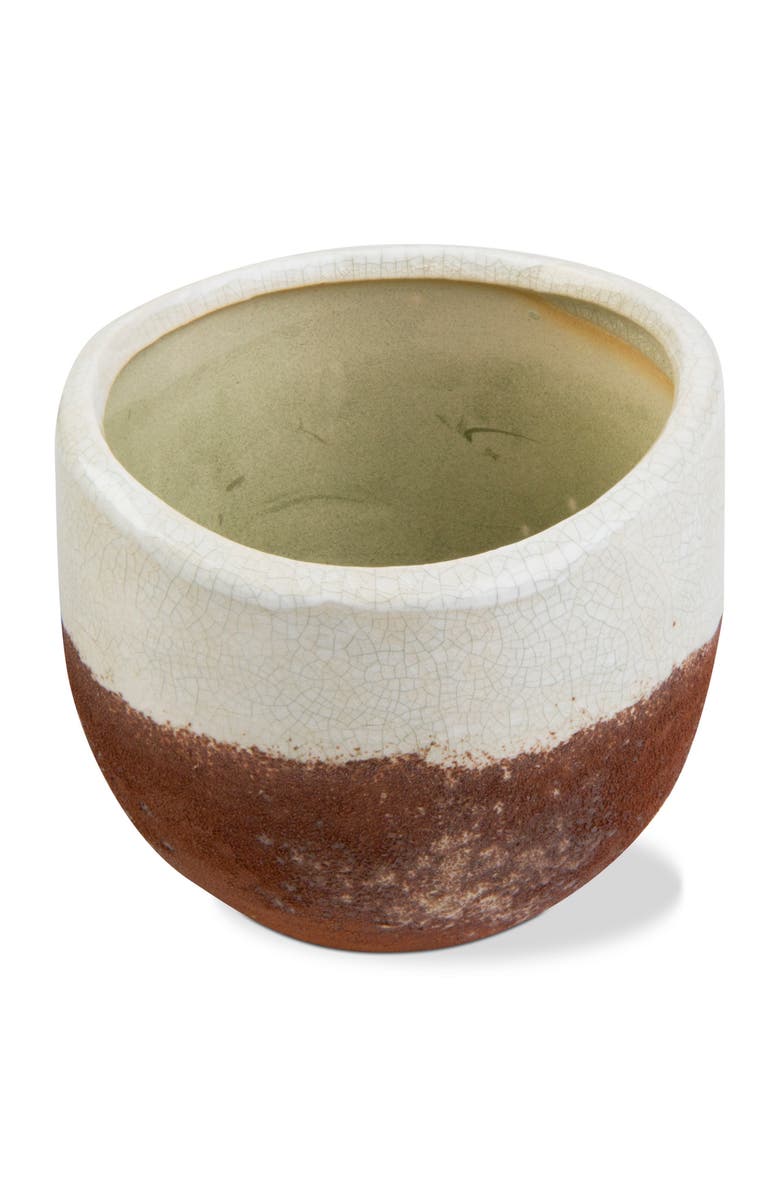 tag Ibiza Medium Terracotta Planter Pot Stylish Garden Decor, Alternate, color, Orange