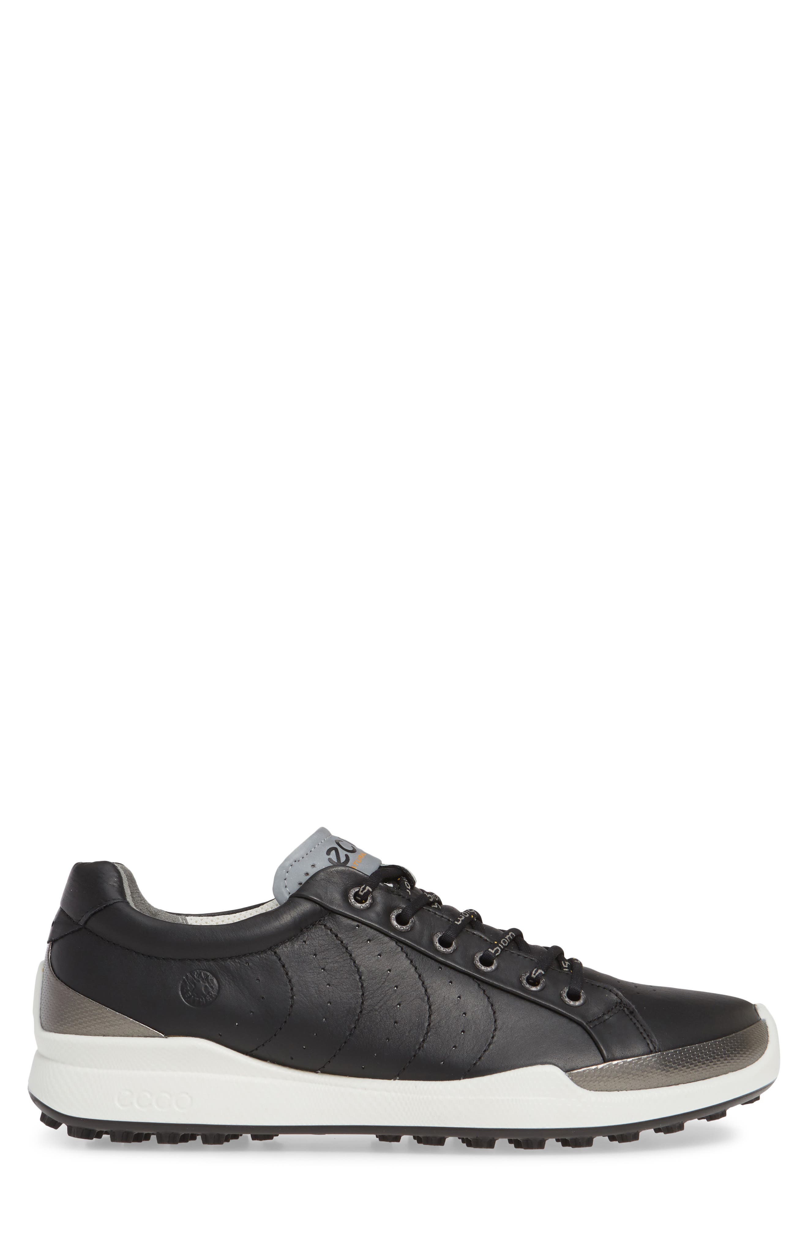 'Biom Hybrid' Golf Shoe, Alternate, color, BLACK LEATHER