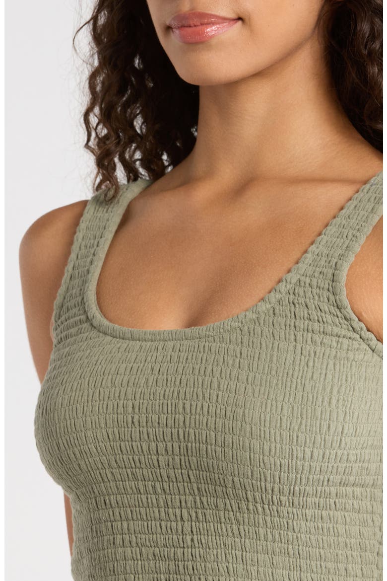 Coralina Cotton Smock Tank, Alternate, color, SEA SPRAY