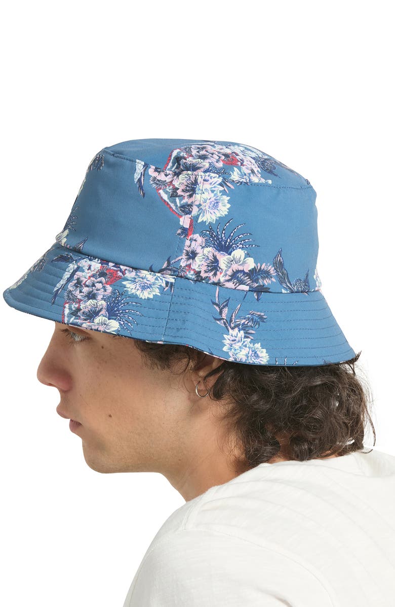 Brixton Eldon Packable Bucket Hat, Alternate, color, Midnight Blue