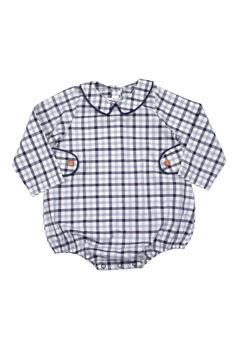 Oliver Bubble Romper, Main, color, Blue Multi