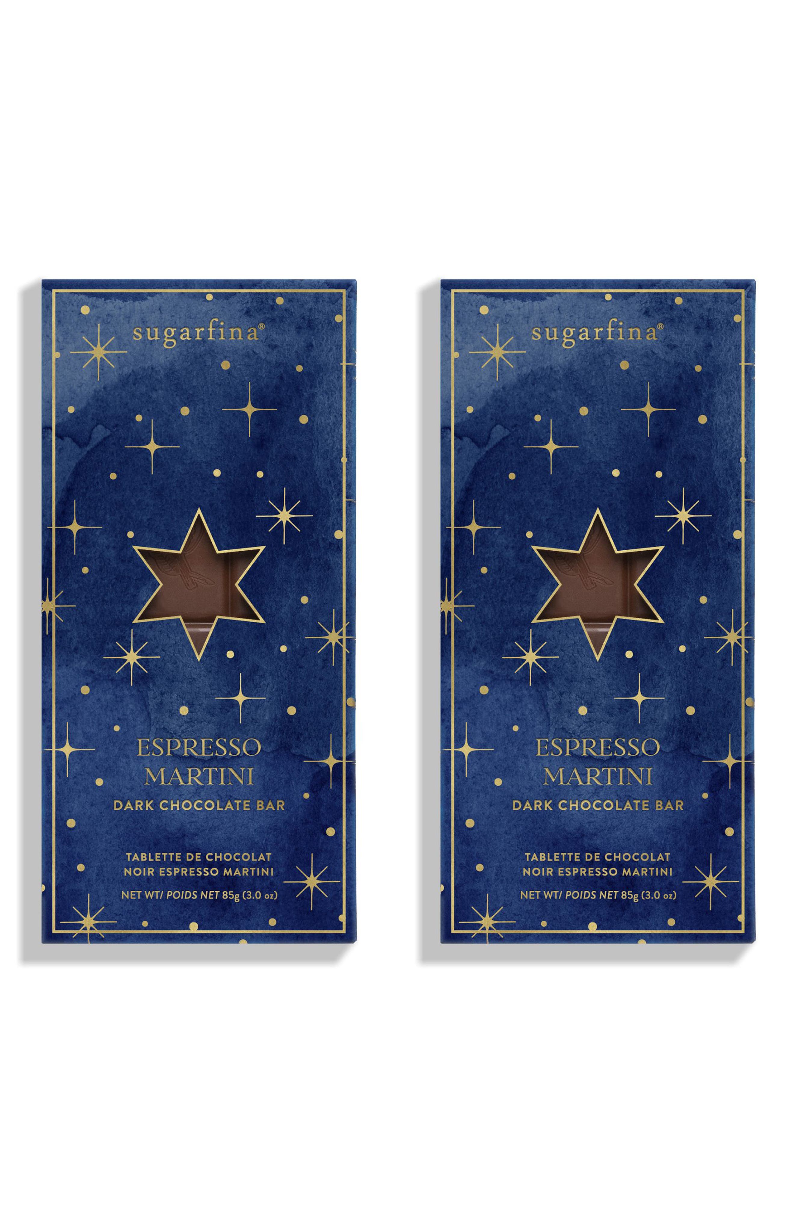 Set of 2 Hanukkah Espresso Martini Dark Chocolate Bars