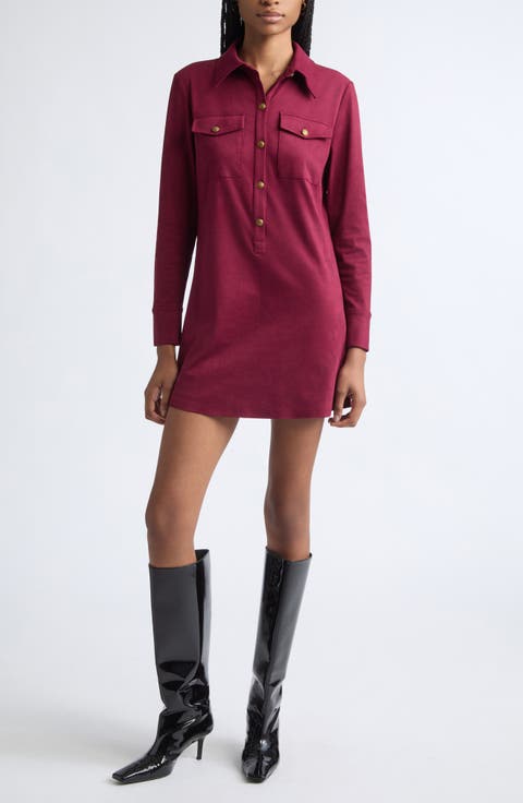 Maria Long Sleeve Shirtdress
