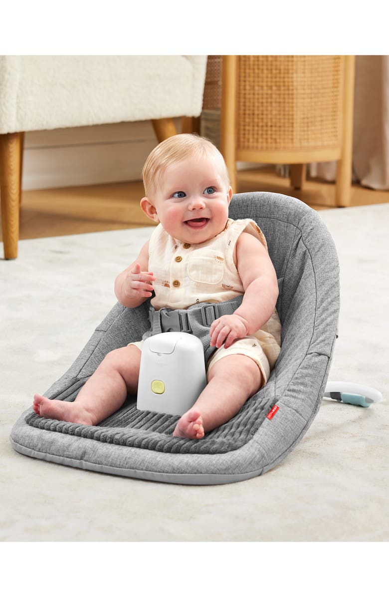 Skip Hop Silver Lining Cloud Upright Activity Floor Seat, Alternate, color, Grey Multi