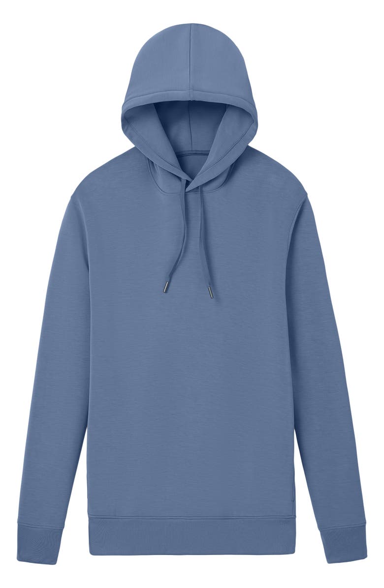 Tommy John Luxe Traveler Hoodie, Alternate, color, Vintage Indigo