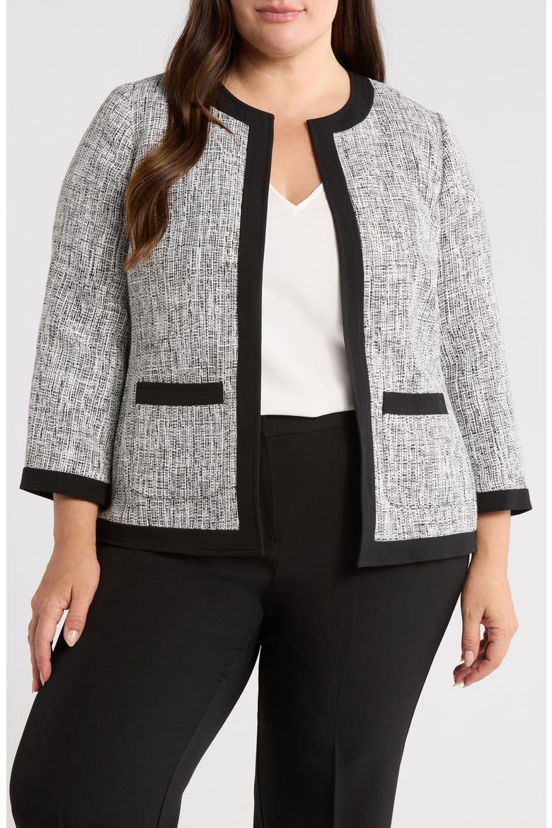 Framed Patch Pocket Jacket, Main, color, BLACK MULTI