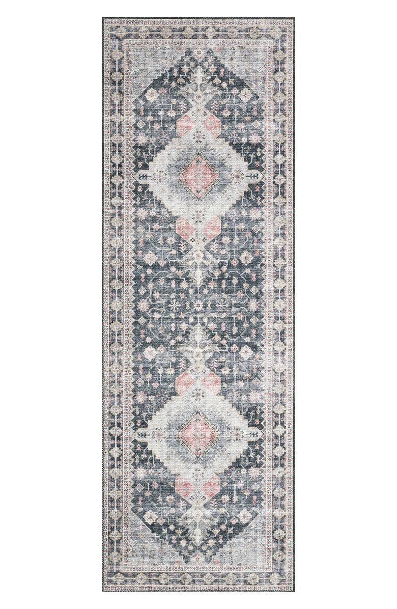 LOLOI Skye Collection Rug - 7'6" x 9'6", Alternate, color, Charcoal / Multi