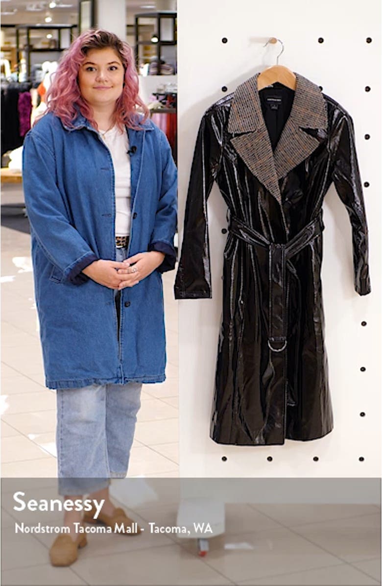 Glossy Trench Coat, sales video thumbnail