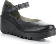 Fly London Bawo Platform Wedge Pump