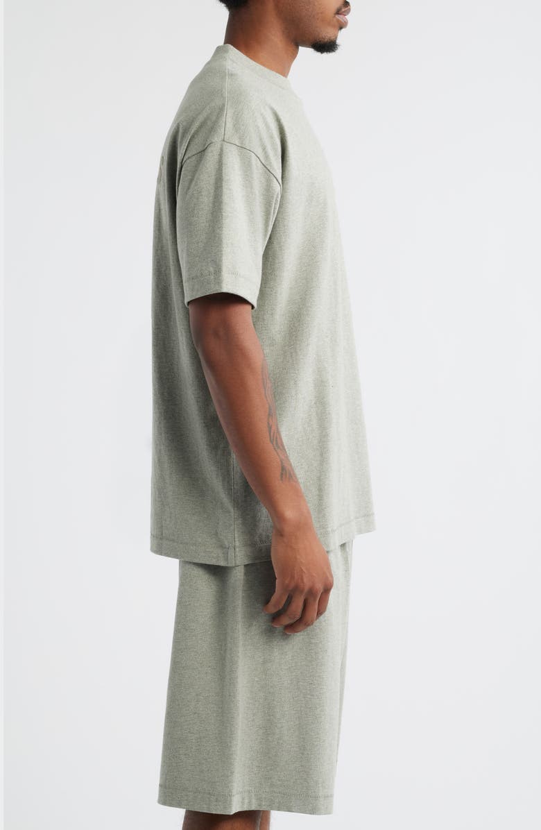 Fear of God Essentials Classic Fit Logo T-Shirt, Alternate, color, Concrete Heather