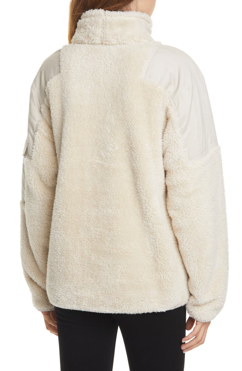 rag & bone Logan Recycled Polyester Fleece Pullover, Alternate, color, 