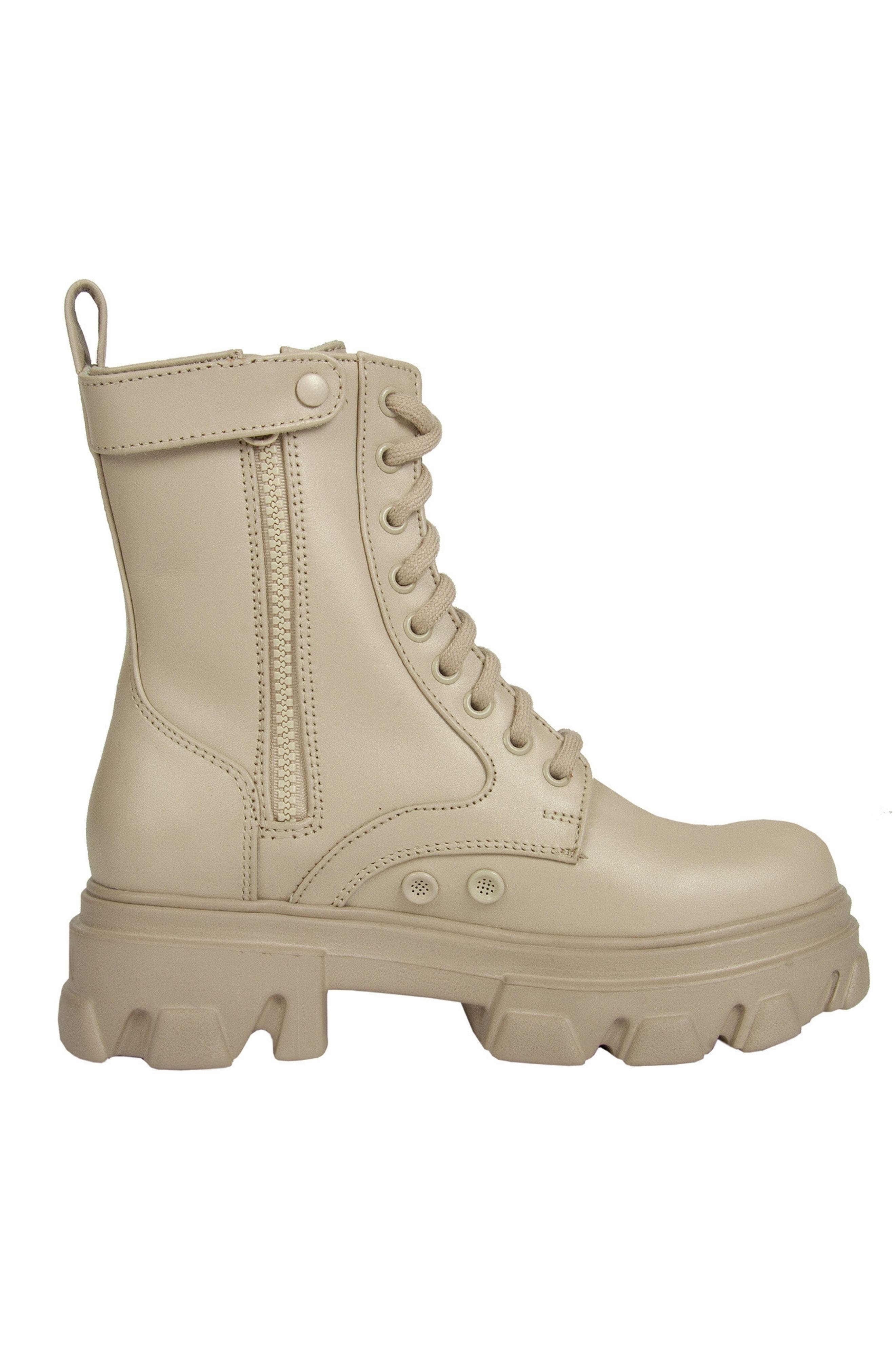 URBNKICKS Leather Sand Boot, Alternate, color, Tan Beige