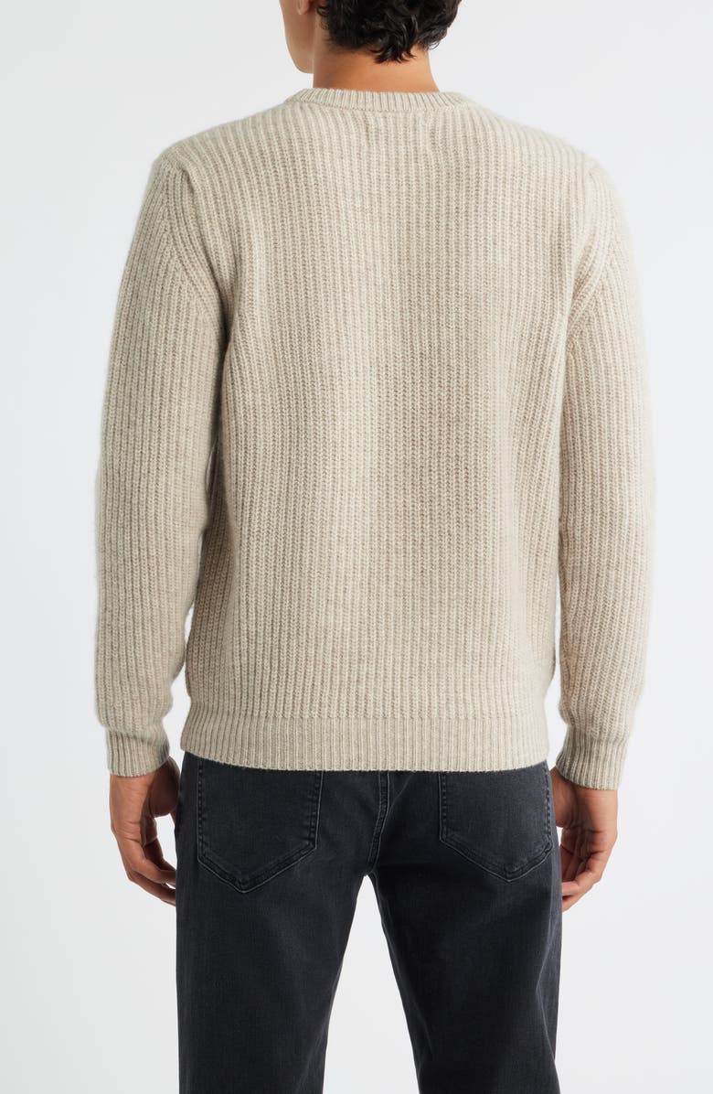 ALEX CRANE Vale Merino Wool Sweater, Alternate, color, Bone