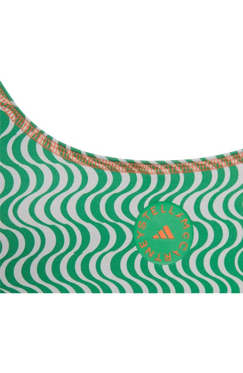 Adidas By Stella Mccartney Truepurpose Training Crop Top In Green