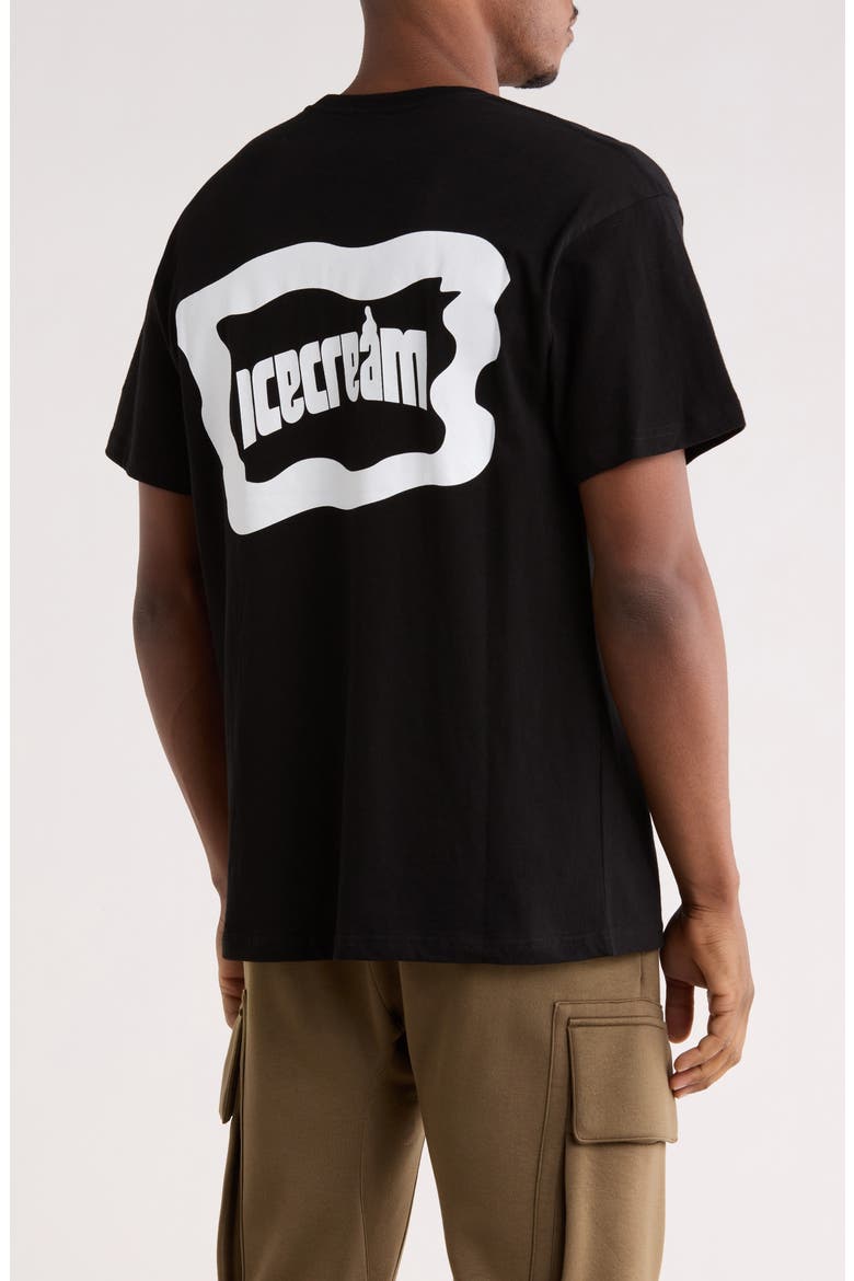 Checkers Graphic T-Shirt, Alternate, color, BLACK