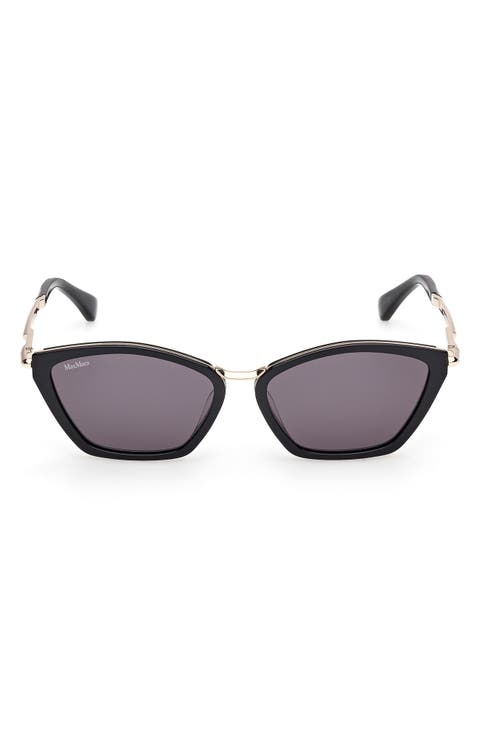 Miller 54mm Round Sunglasses