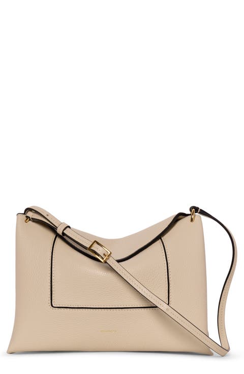 Penelope Leather Shoulder Bag