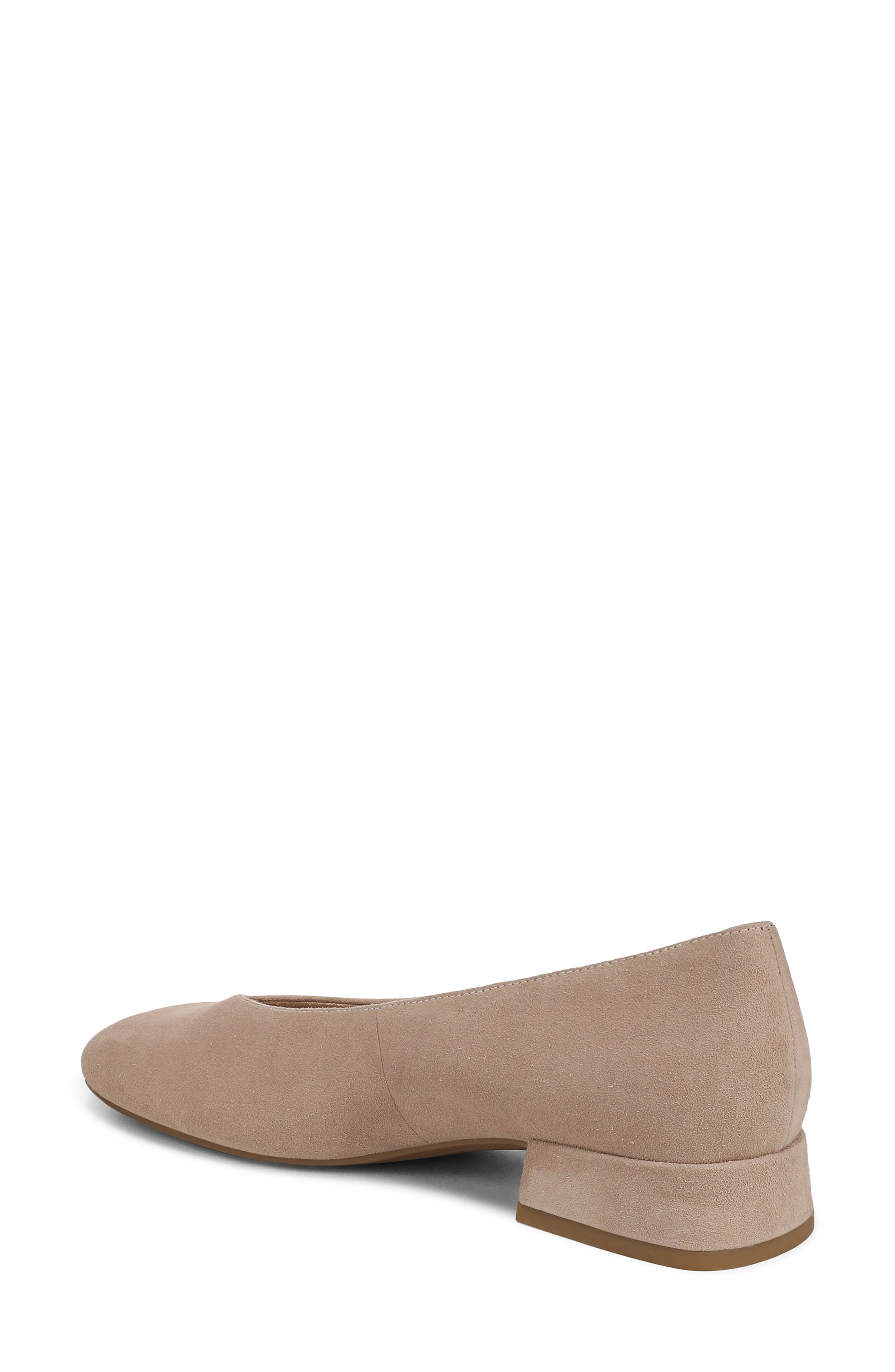 Petra Leather Pump, Alternate, color, DESERT SAND SUEDE