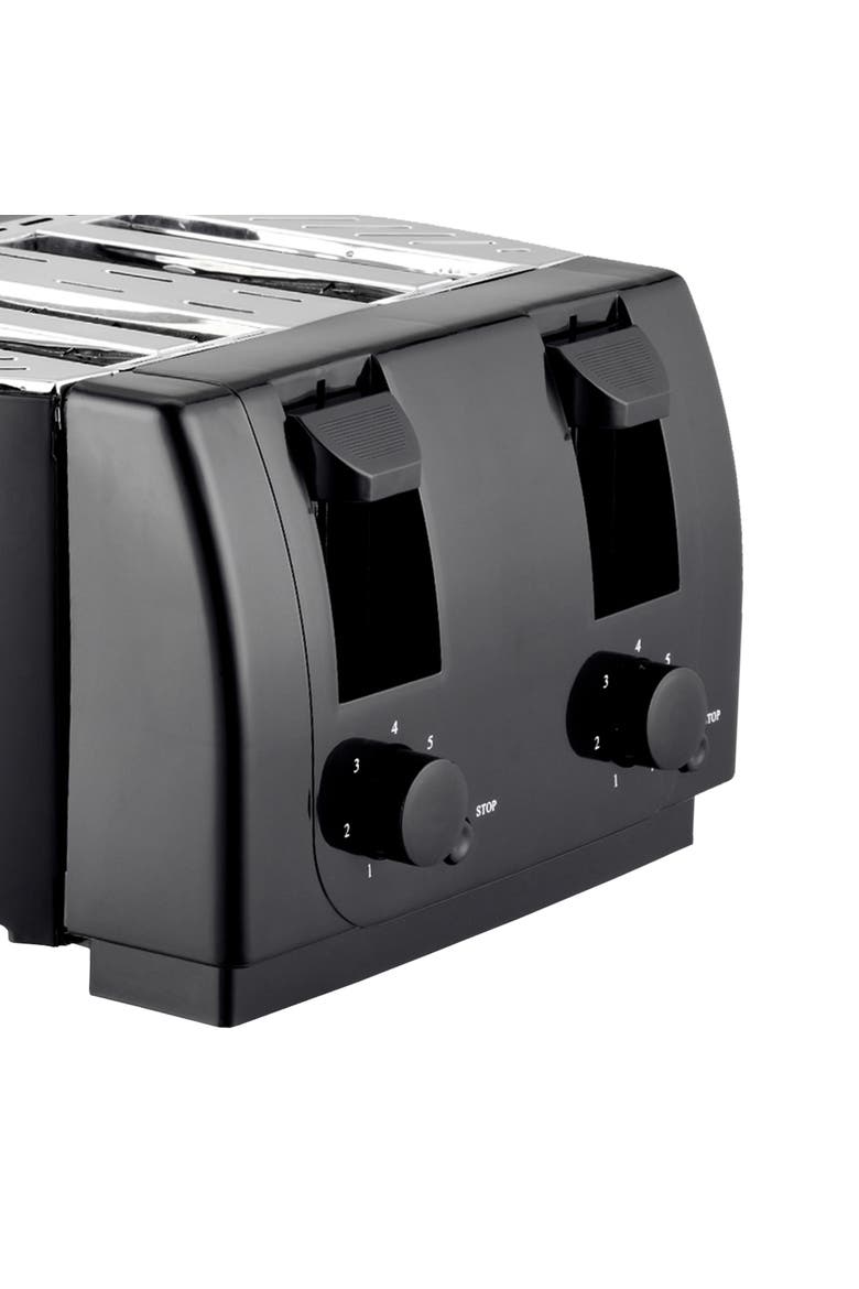 Cool Touch 4 Slice Toaster, Alternate, color, Black
