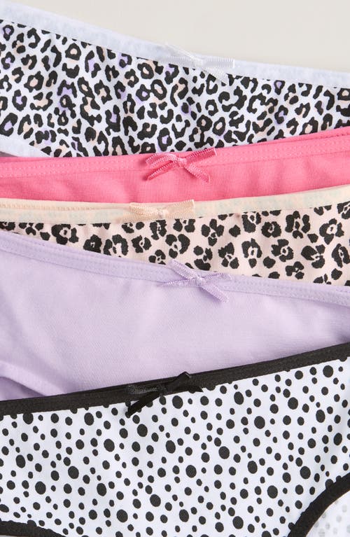 Nordstrom Kids' Assorted 5-pack Hipster Briefs In Multi