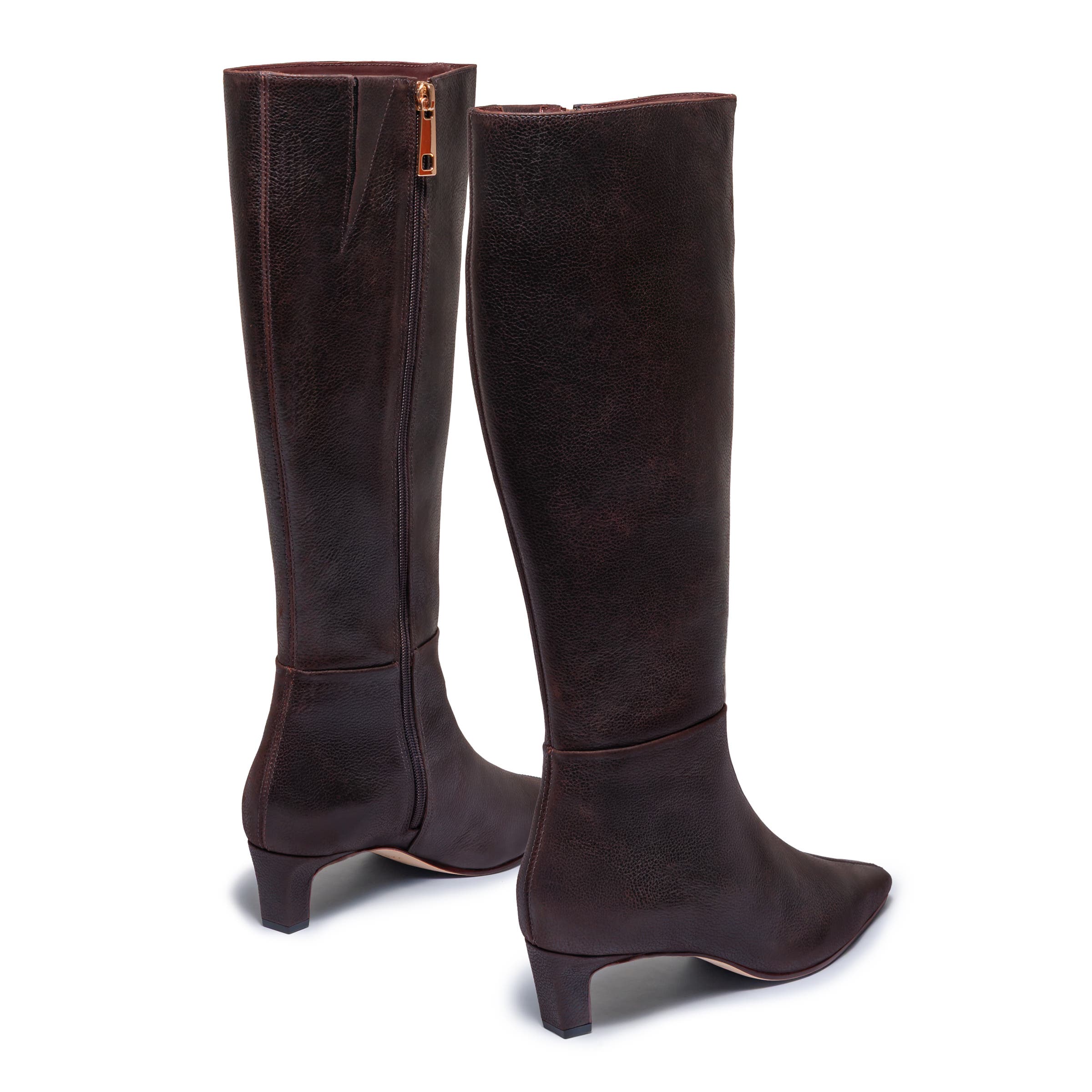Eliza Knee High Boot, Alternate, color, DARK CHOCOLATE