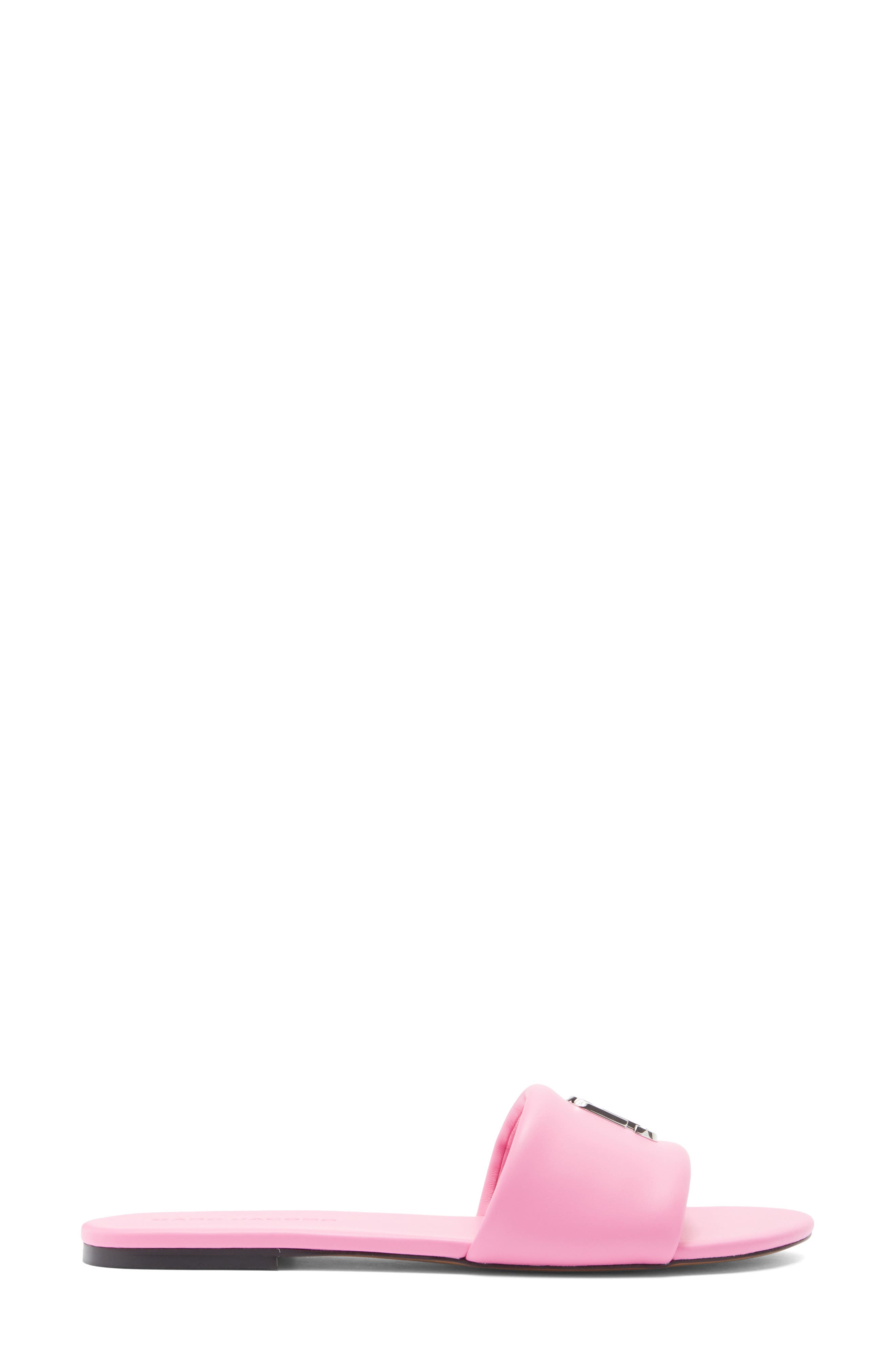 Marc Jacobs The Snapshot Slide Sandal, Alternate, color, Bow Pink