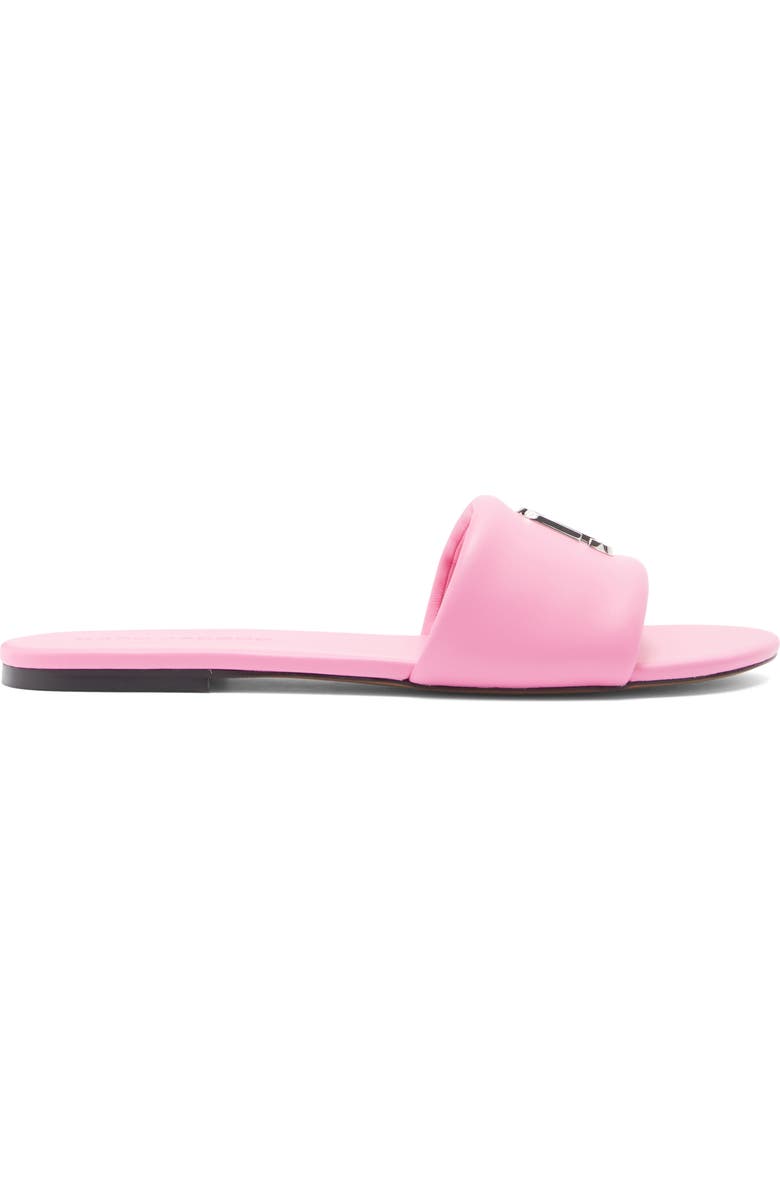 Marc Jacobs The Snapshot Slide Sandal, Alternate, color, Bow Pink