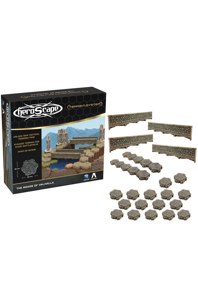 Renegade Game Studios Heroscape Roads of Valhalla Terrain Expansion, Alternate, color, Multicolored