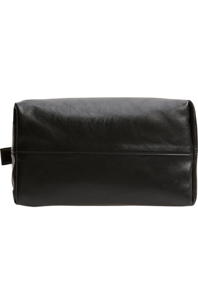 Off-White Medium Booster Leather Shoulder Bag, Alternate, color,