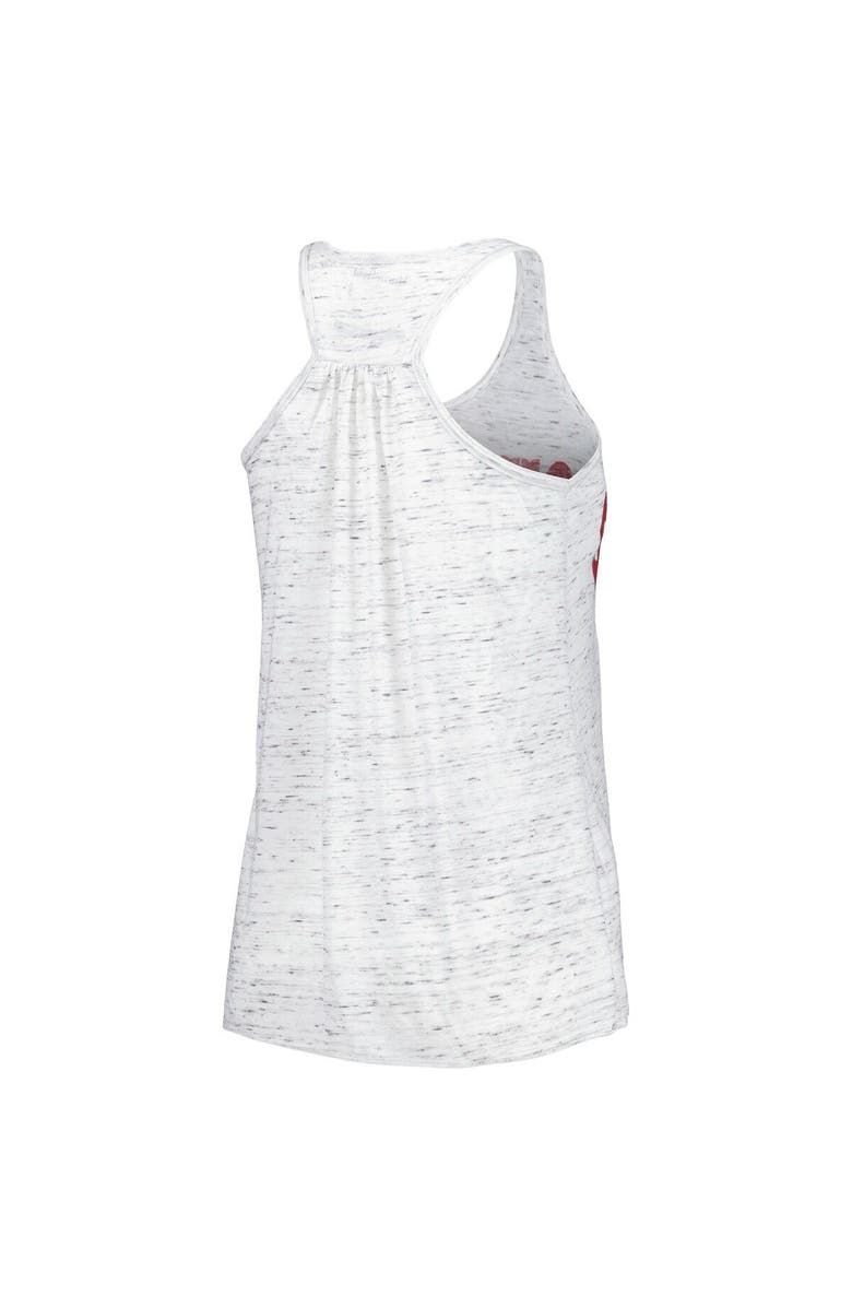 HOMEFIELD Women's Homefield White Oklahoma Sooners Vintage Racerback Tank Top, Alternate, color, 