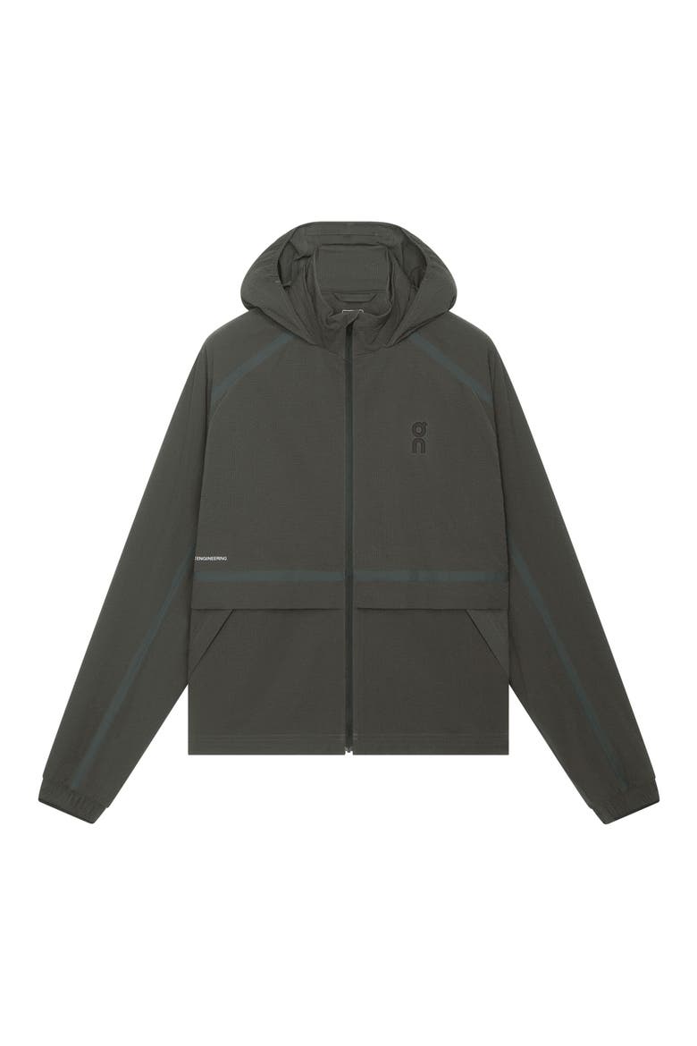 Performance Volt Windbreaker Jacket, Main, color, ESPRESSO