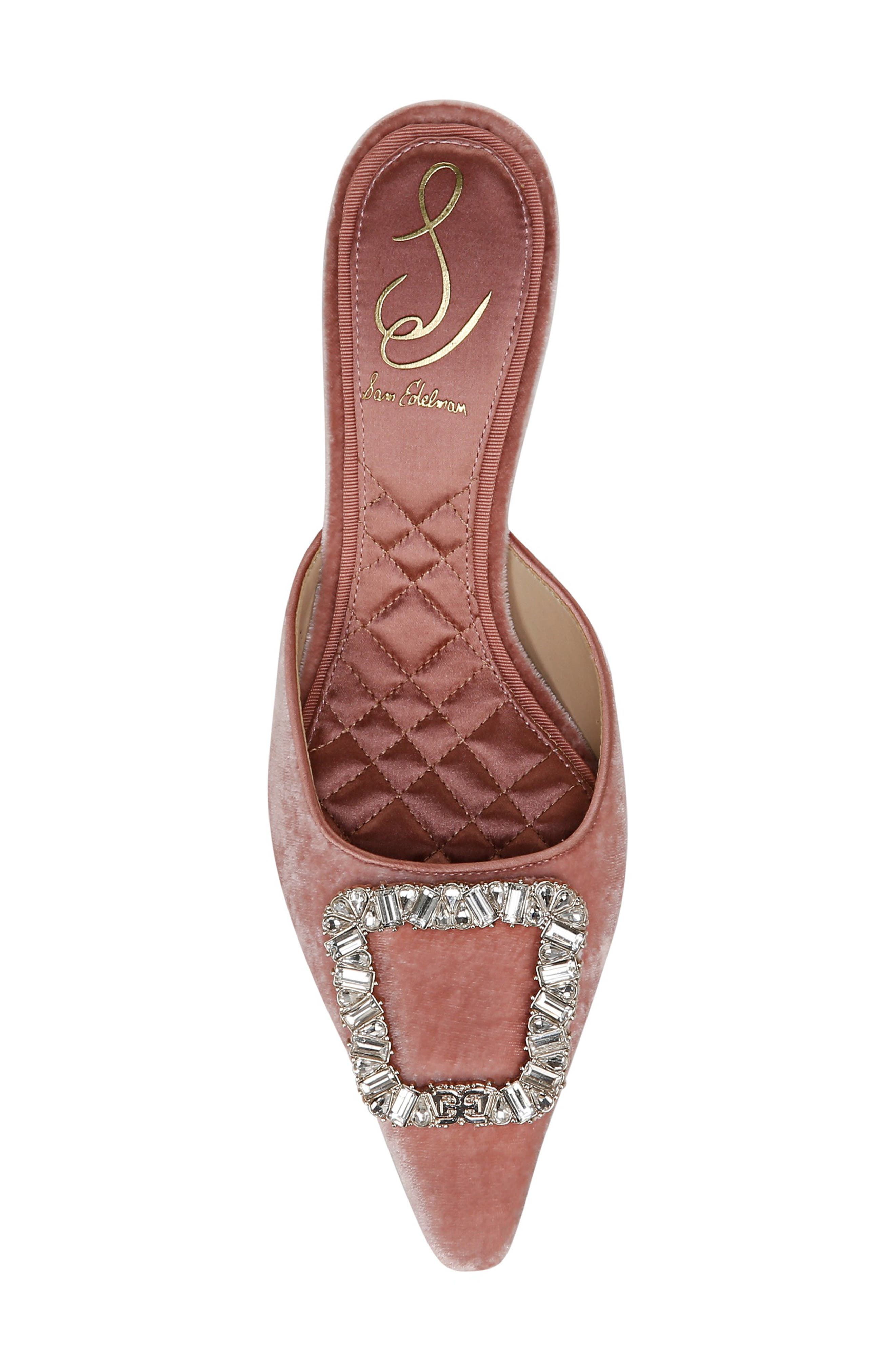 Sam Edelman Brit Glow Pointed Toe Mule, Alternate, color, Winter Peony