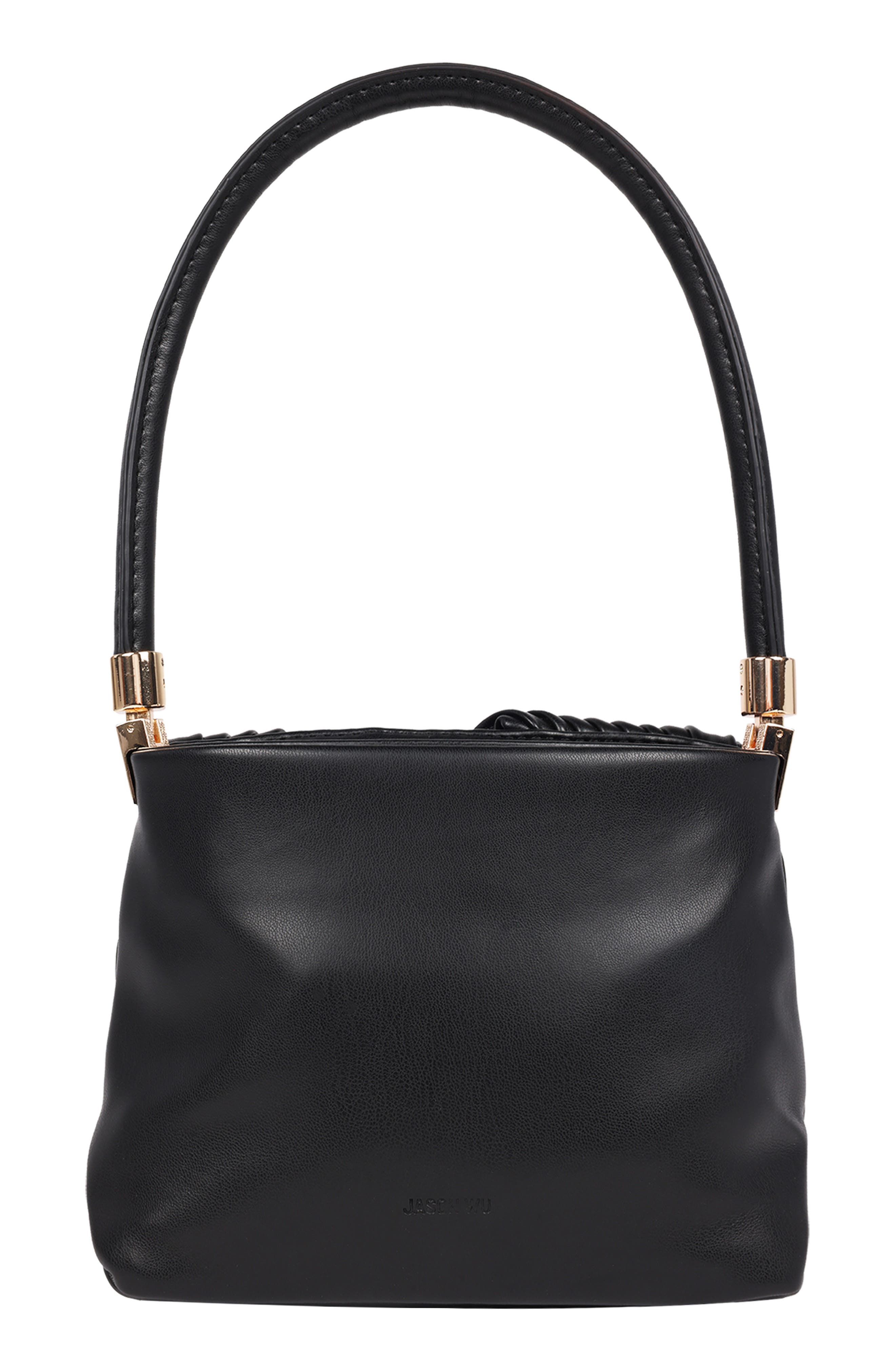 JASON WU Pleated Knot Handbag, Alternate, color, 