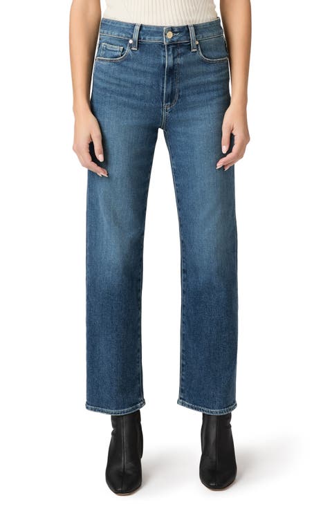 Stevie Straight Leg Ankle Jeans (Aquarius)