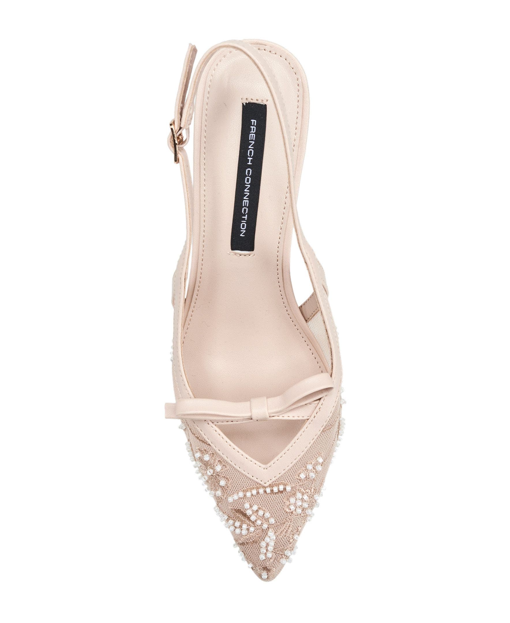 Quinny Embroidered Bead Heel, Alternate, color, NUDE
