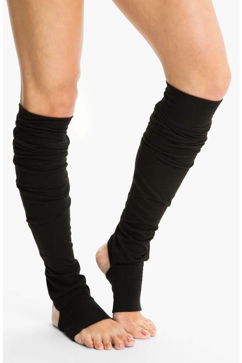 'Alex' Leg Warmers, Main, color, BLACK