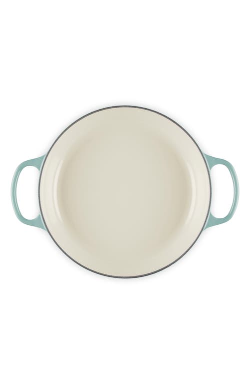 Le Creuset Signature 2.25-quart Enameled Cast Iron Braiser In Sea Salt