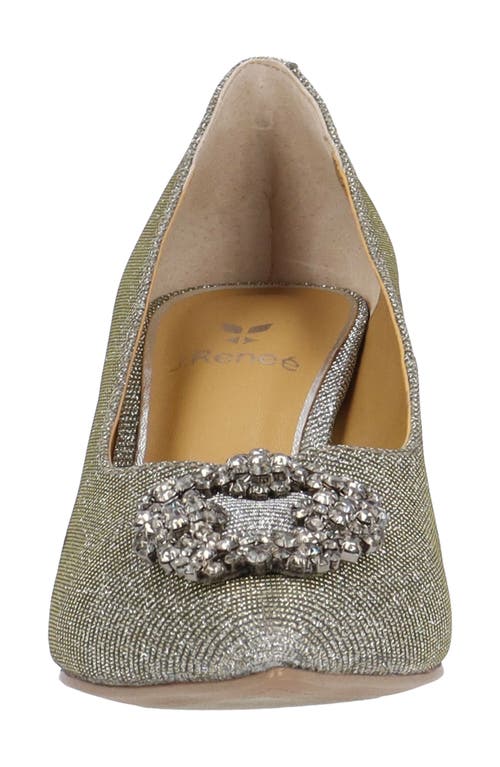 J. Reneé Ezara Pointed Toe Pump In Gray
