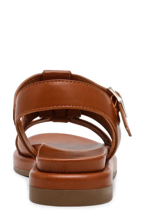 Anne Klein Emarent Sandal In Dark Cafe Raffia
